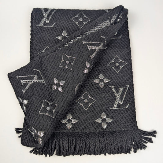 Louis Vuitton Sciarpa Logomania Nera