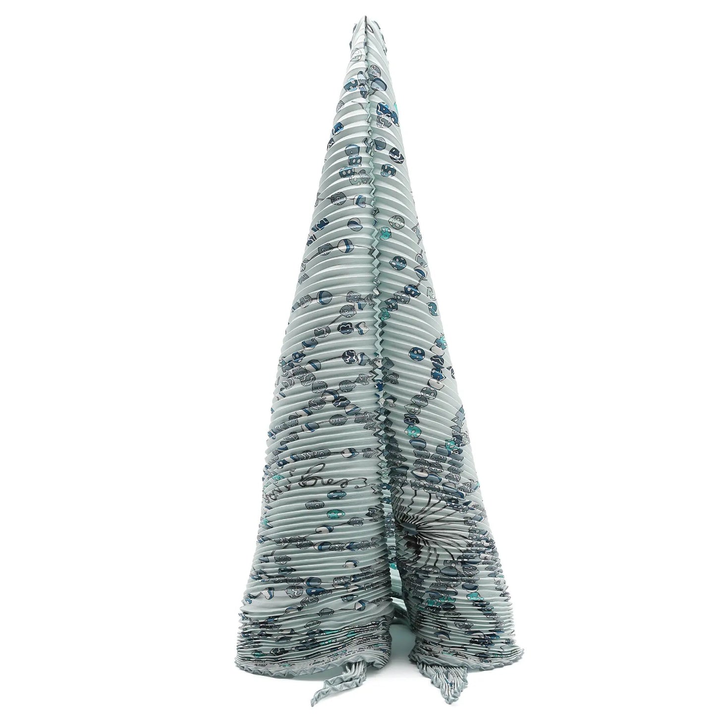 Hermès Carrè - Foulard Plissettato 90 Dancing Pearls