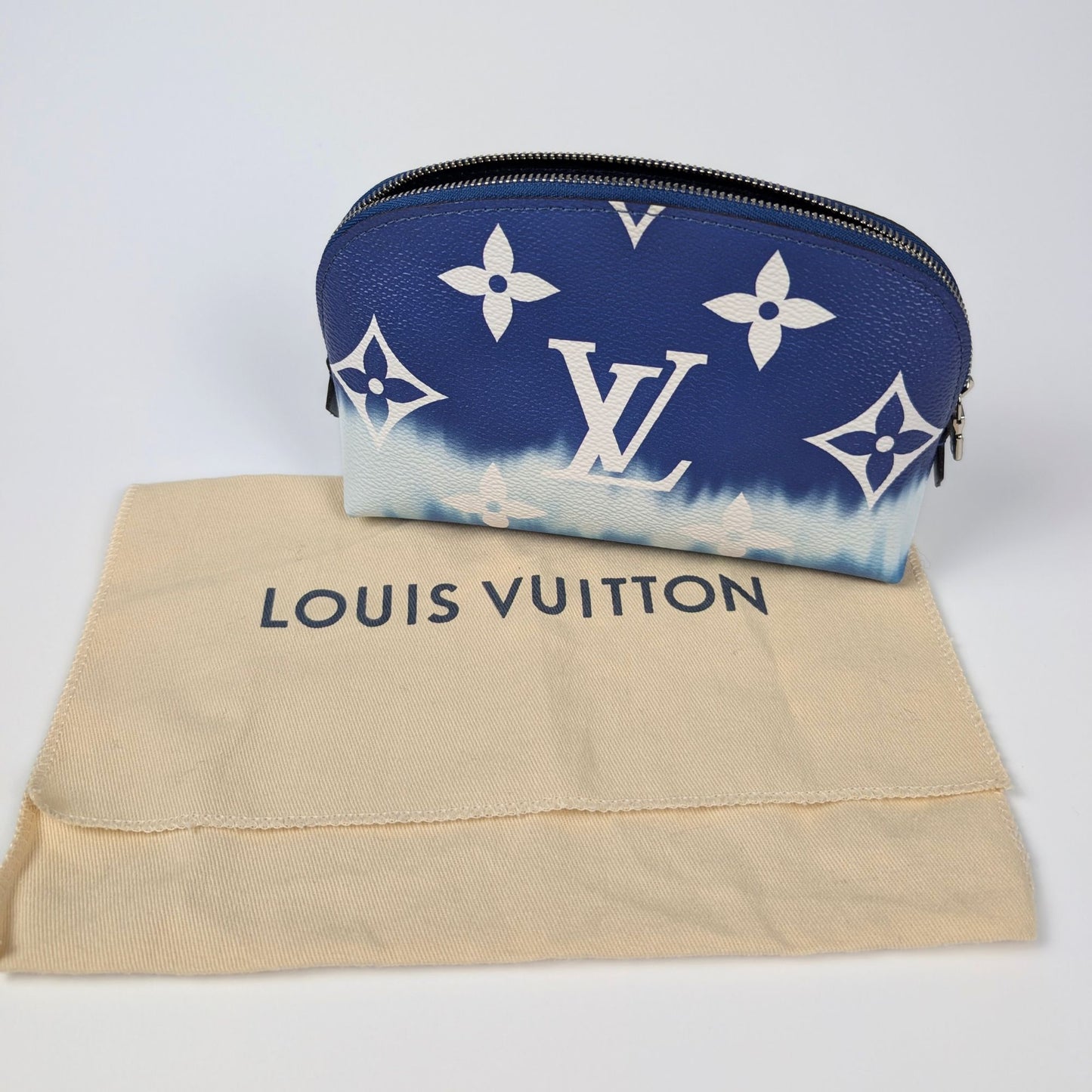 Louis Vuitton Pochette Cosmetique PM Escale Blue Limited Edition