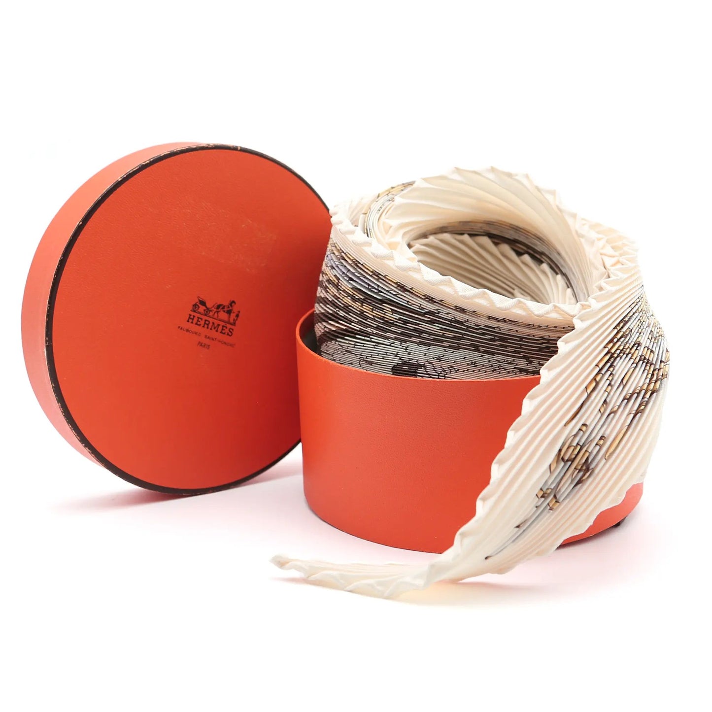 Hermès Carrè - Foulard Plissettato 90 Dies et Hore