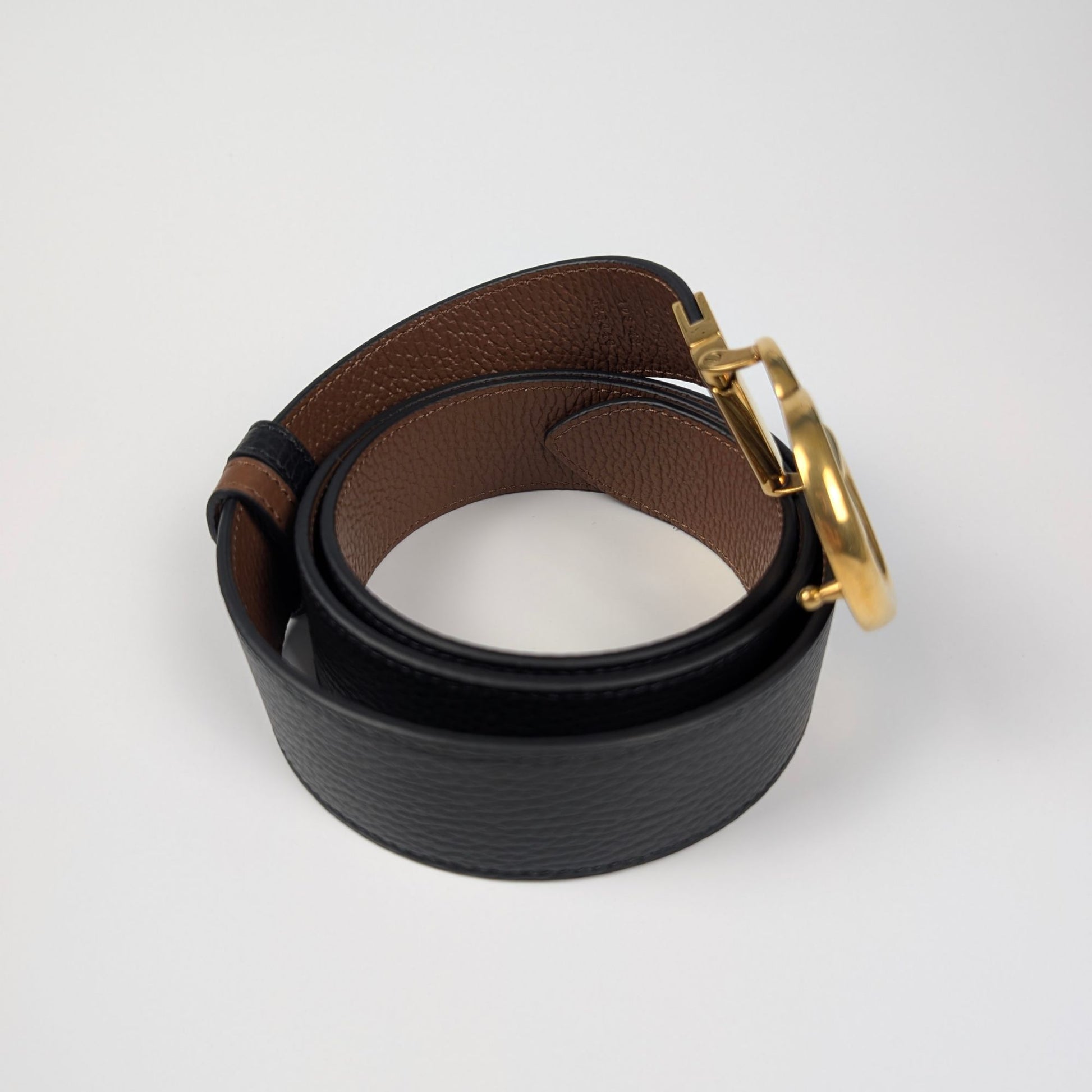 Gucci Cintura Reversibile Fibbia GG Marmont 
