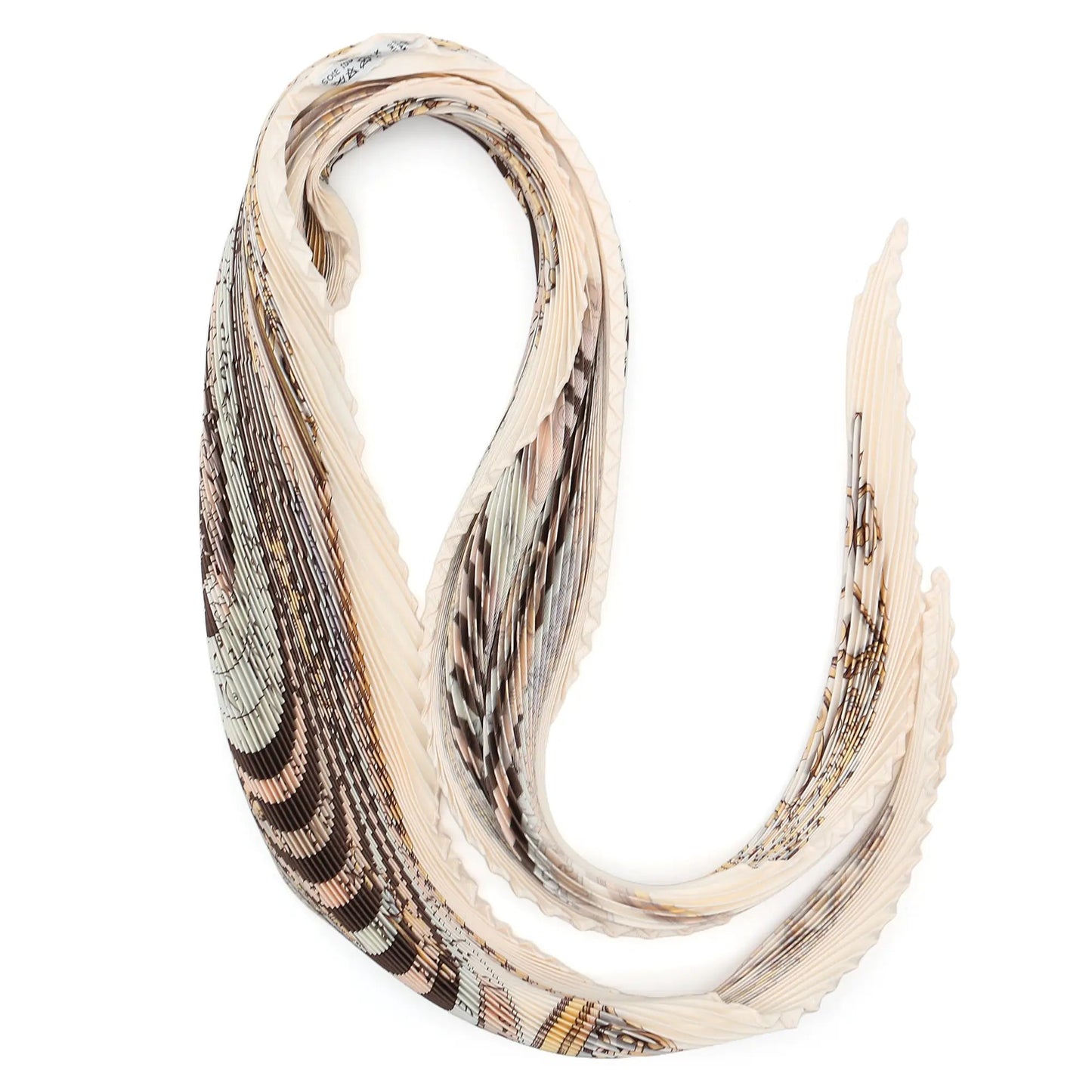 Hermès Carrè - Foulard Plissettato 90 Dies et Hore