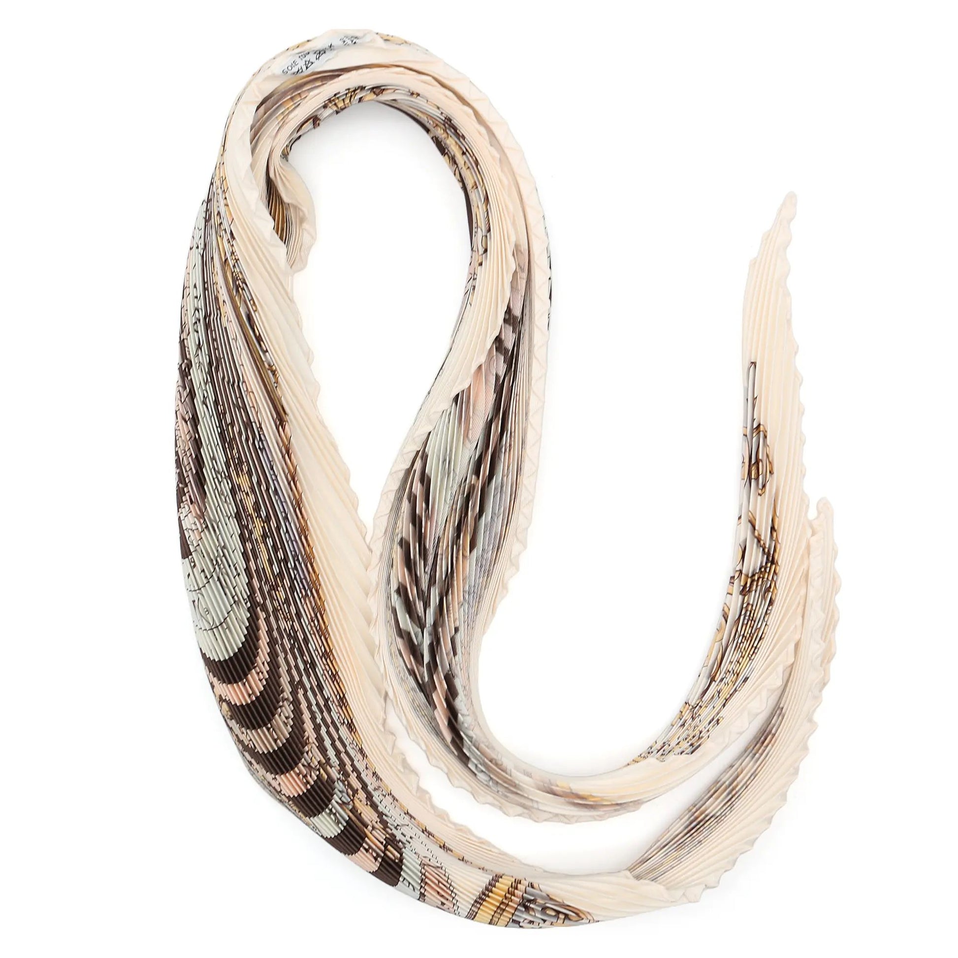 Hermès Carrè - Foulard Plissettato 90 Dies et Hore
