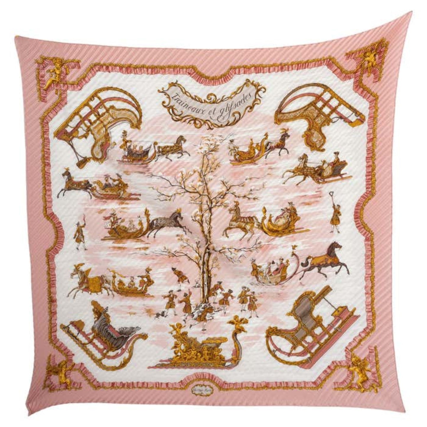 Hermès Carrè - Foulard Plissettato 90